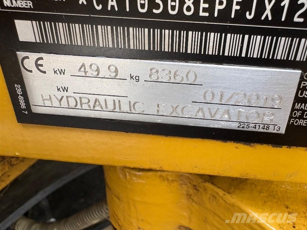 CAT 308 E 2 CR Vidēja lieluma ekskavatori 7 t - 12 t