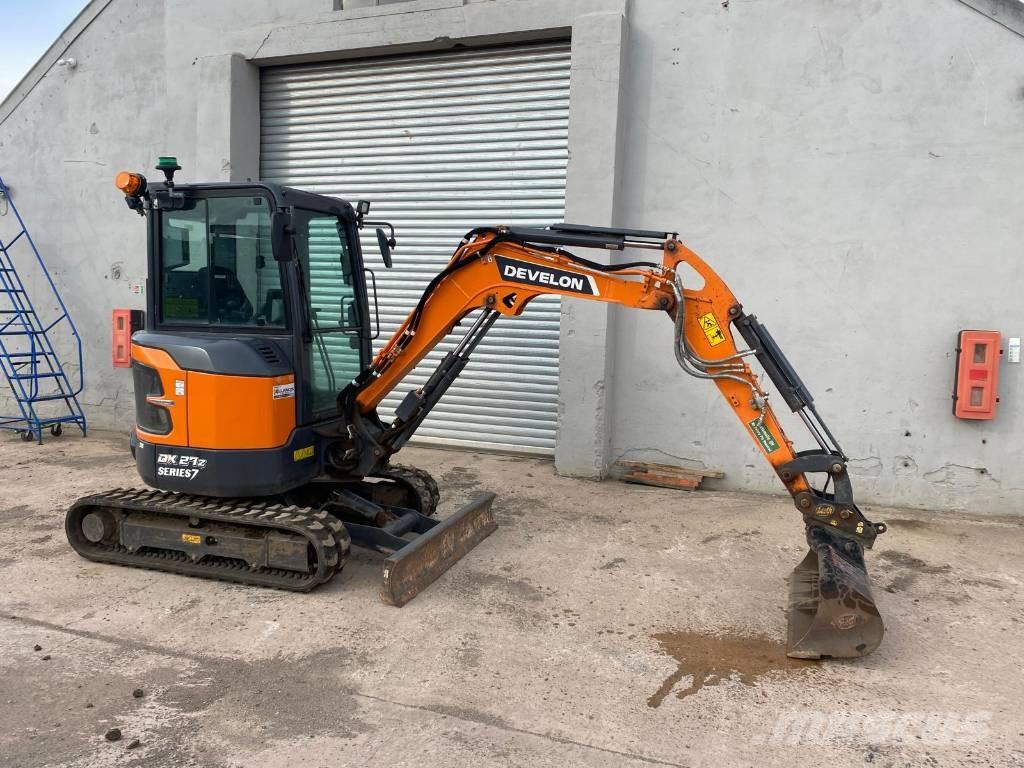Develon DX 27 Z-7 Mini ekskavatori < 7 t
