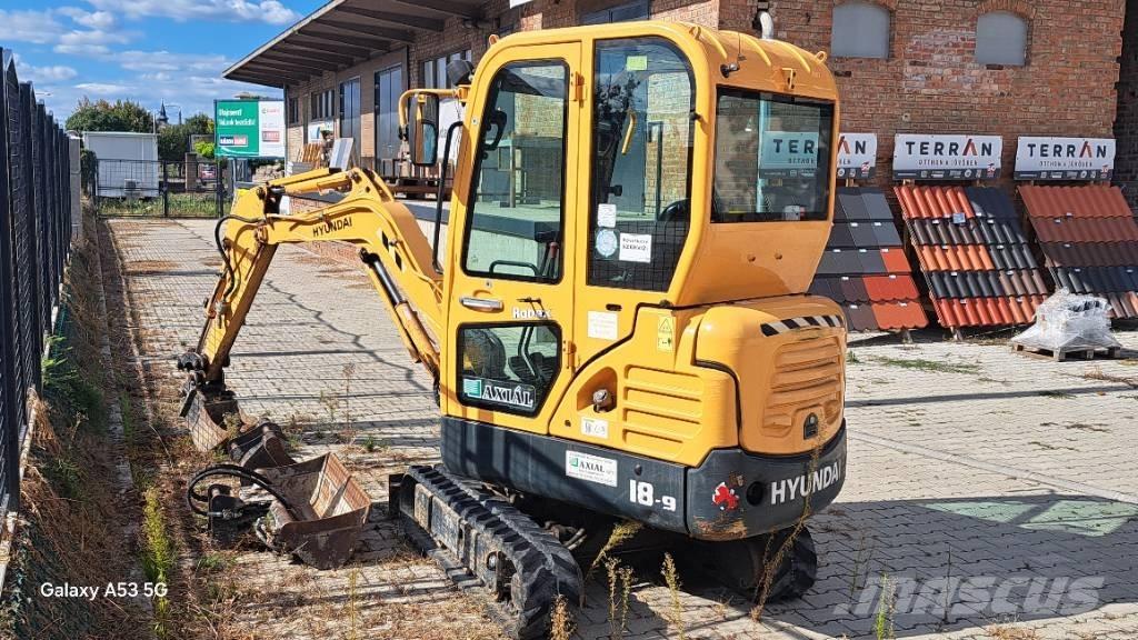 Hyundai Robex 18-9 Mini ekskavatori < 7 t