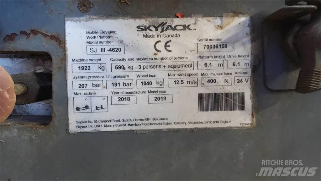 SkyJack SJIII4620 Šķerveida pacēlāji