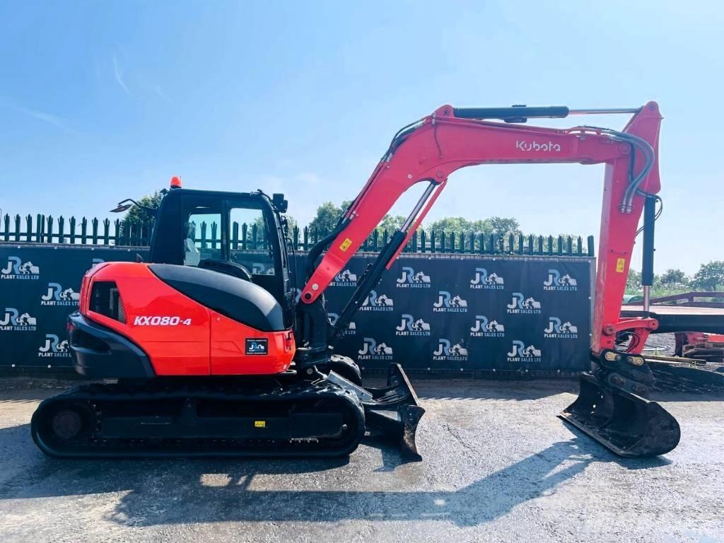 Kubota KX 080-4 Vidēja lieluma ekskavatori 7 t - 12 t