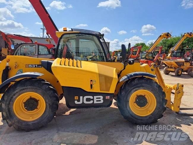 JCB 531-70 Teleskopiskie manipulatori