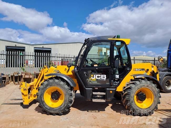 JCB 531-70 Teleskopiskie manipulatori