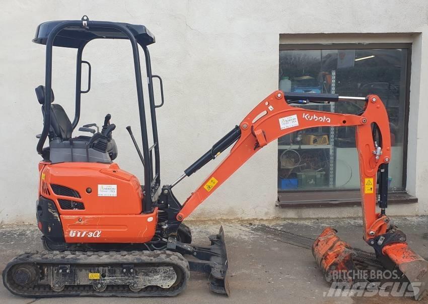 Kubota U 17-3 Mini ekskavatori < 7 t