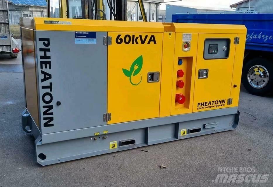  Pheatonn 60KVA Dīzeļģeneratori