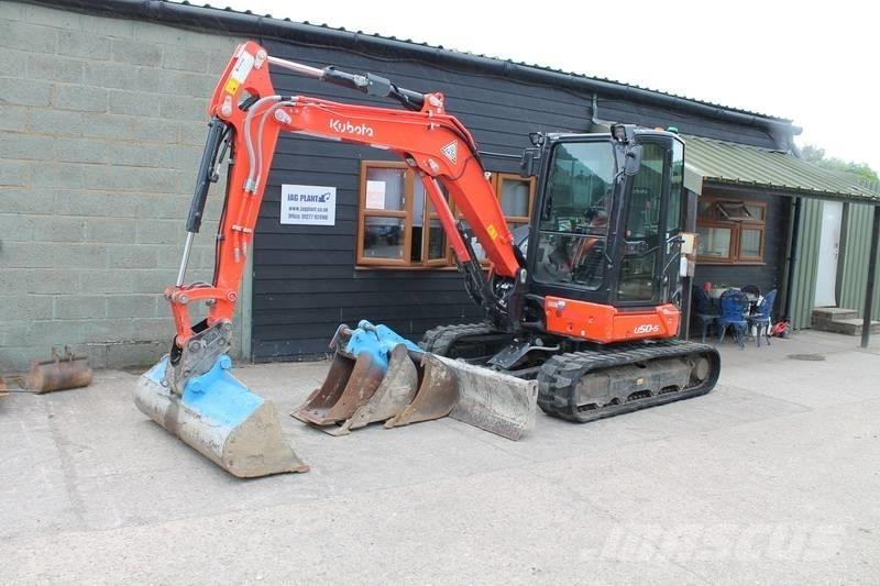 Kubota U 50-5 Mini ekskavatori < 7 t