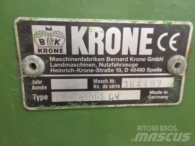 Krone AMC 4000 CV Pļaujmašīnas