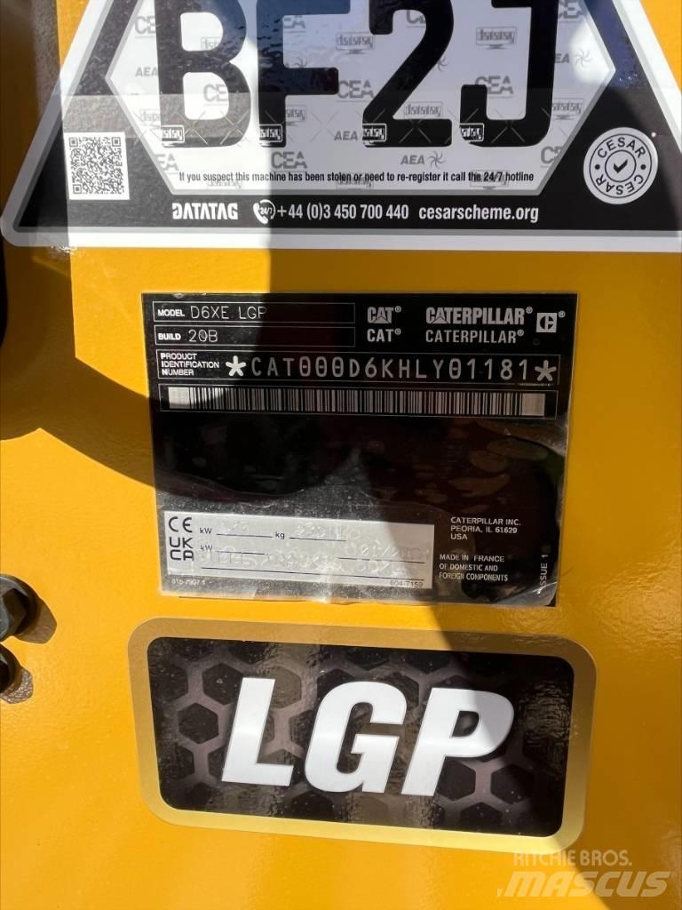 CAT D 6 XE LGP Kāpurķēžu buldozeri