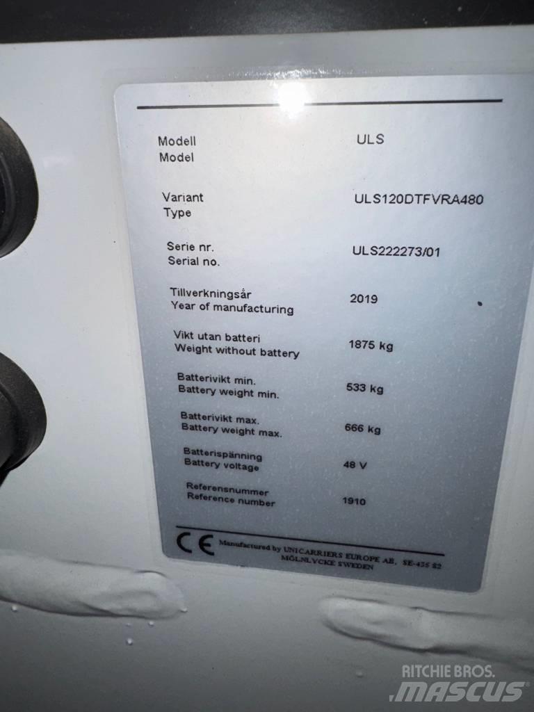 UniCarriers ULS 120 Lielaugstuma pārvadātājs