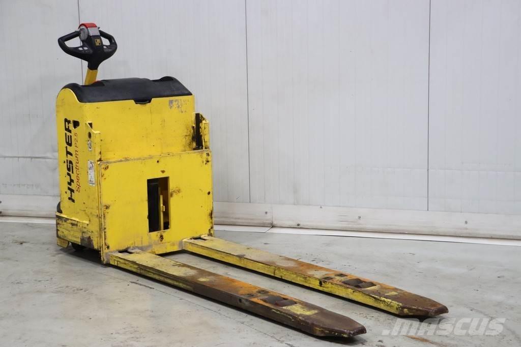 Hyster P2.5 Zemie palešu pacēlāji