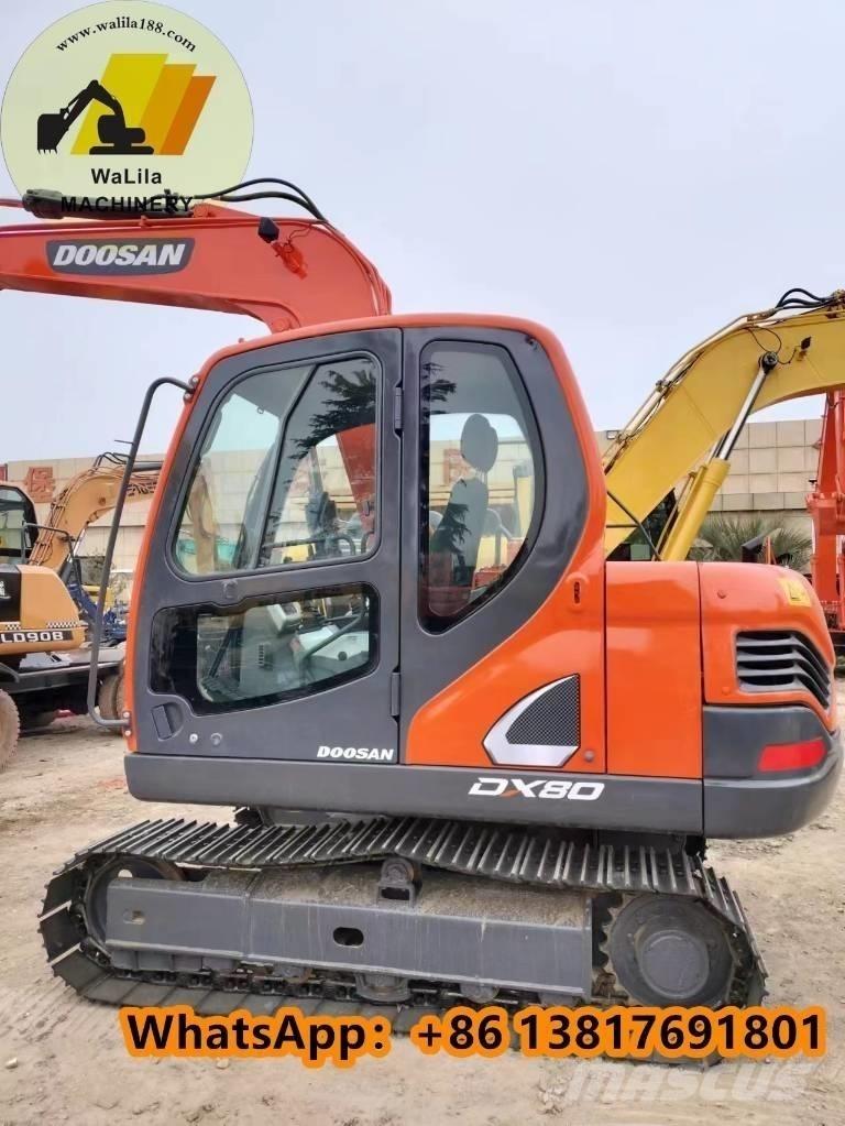 Doosan DX 80 R Vidēja lieluma ekskavatori 7 t - 12 t