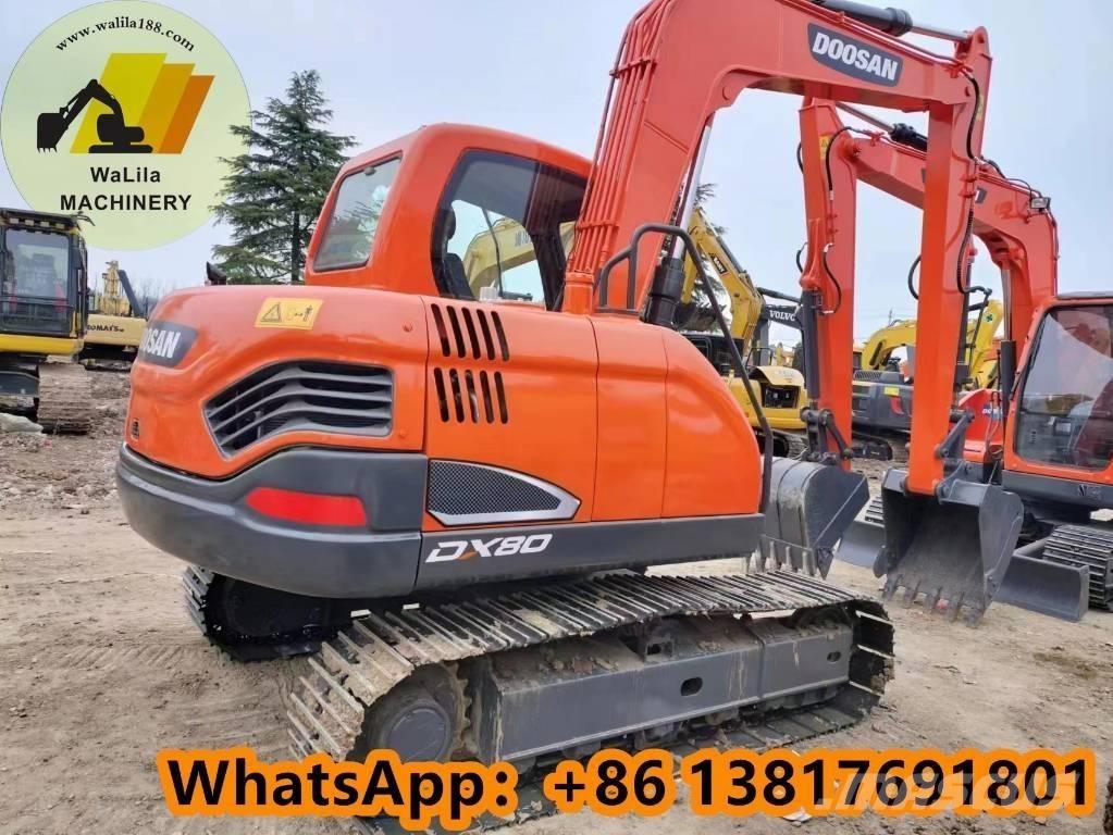 Doosan DX 80 R Vidēja lieluma ekskavatori 7 t - 12 t