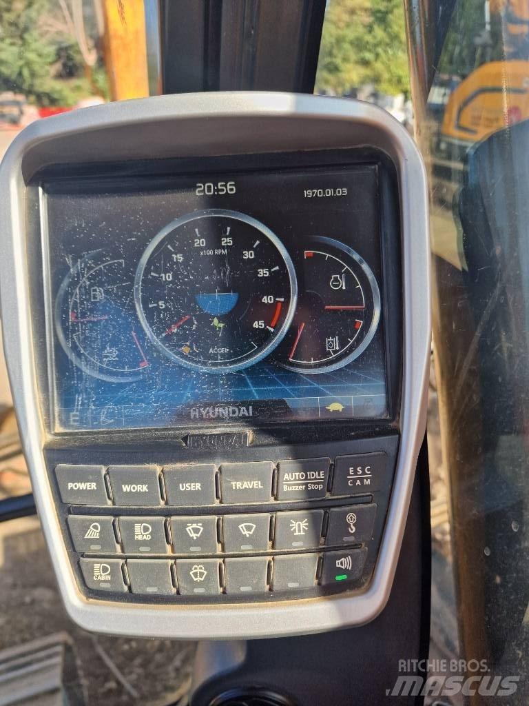 Hyundai HX 145 LCR Kāpurķēžu ekskavatori