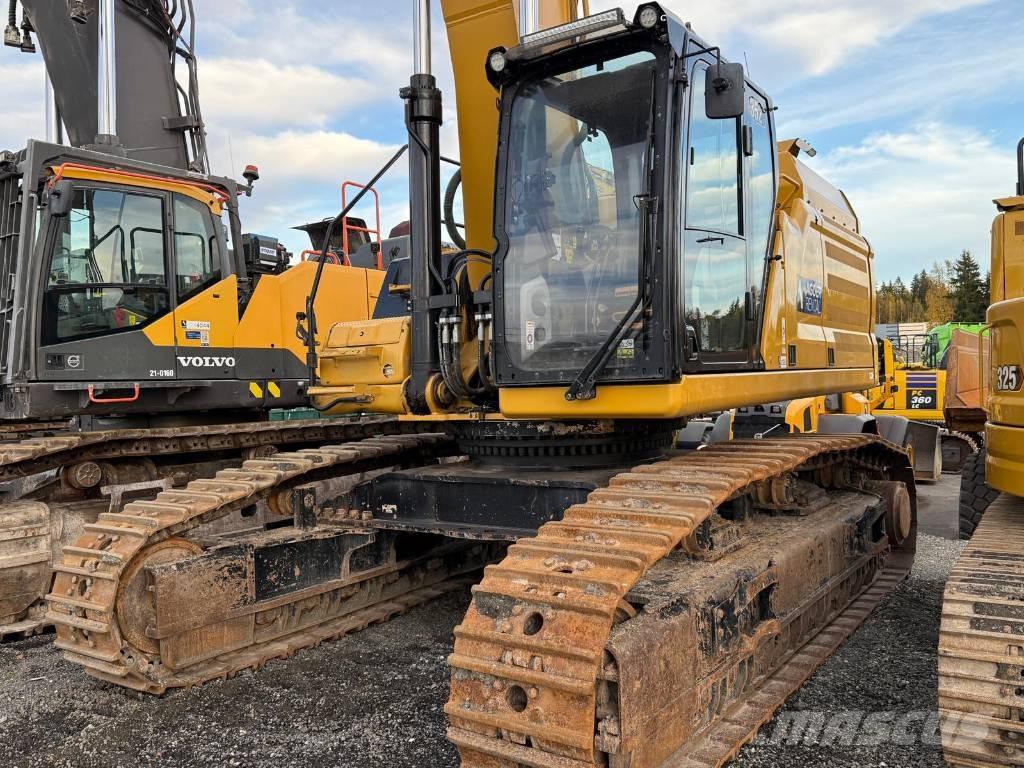 CAT 352 Kāpurķēžu ekskavatori