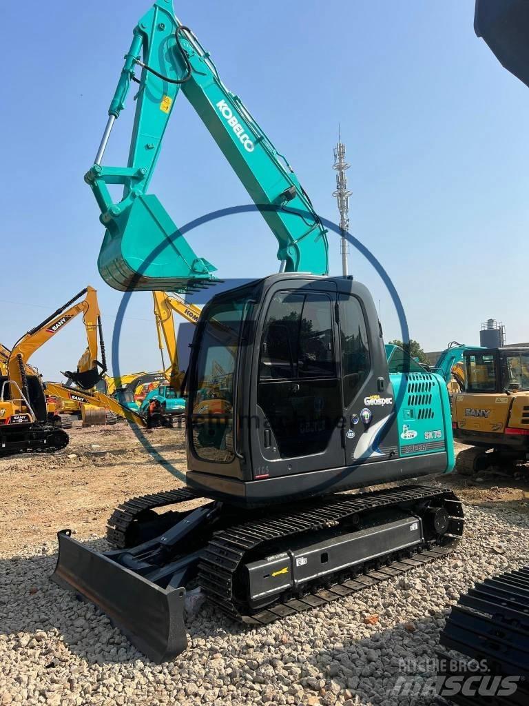 Kobelco SK 75 Kāpurķēžu ekskavatori
