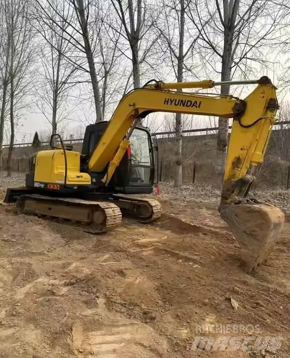 Hyundai 80VS Kāpurķēžu ekskavatori