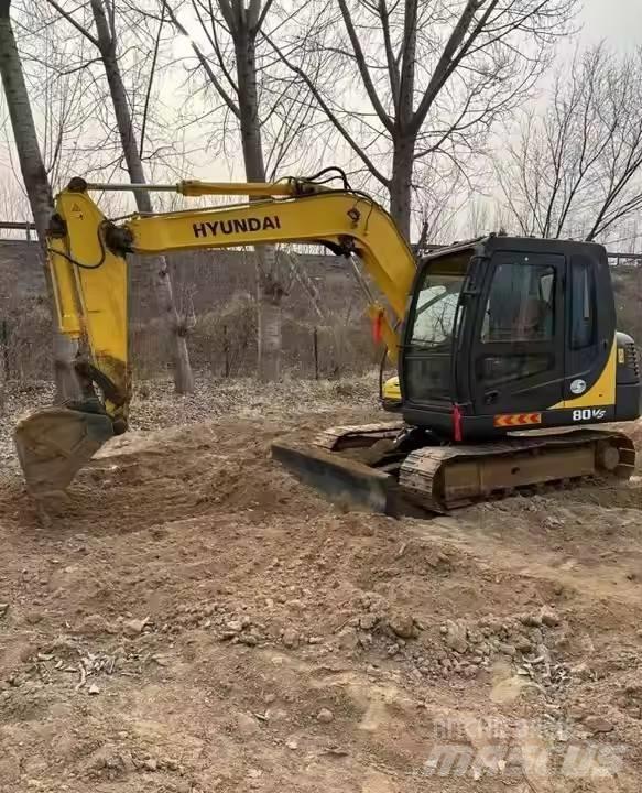Hyundai 80VS Kāpurķēžu ekskavatori
