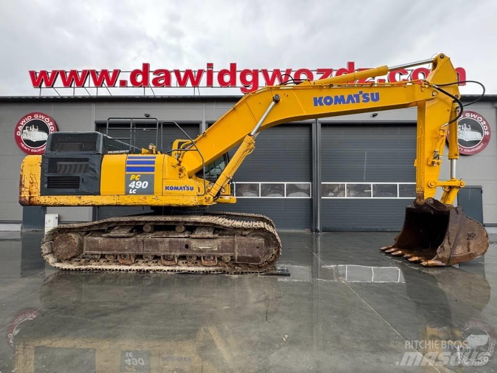 Komatsu PC 490 LC-10 Kāpurķēžu ekskavatori