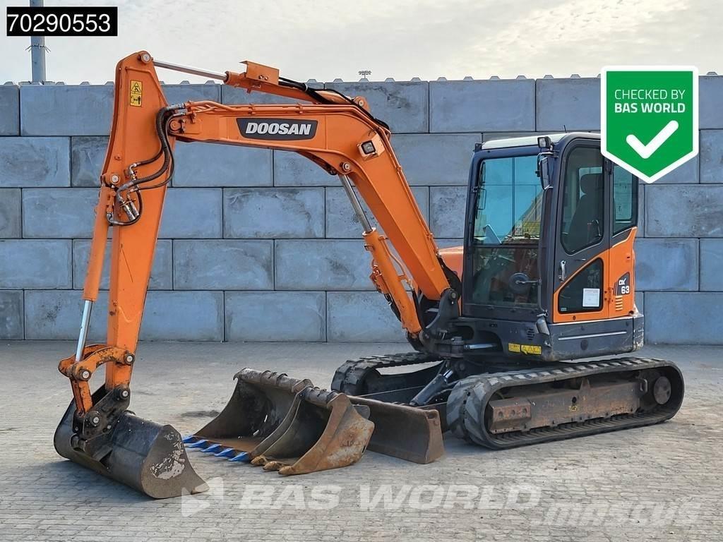 Doosan DX63-3 Mini ekskavatori < 7 t