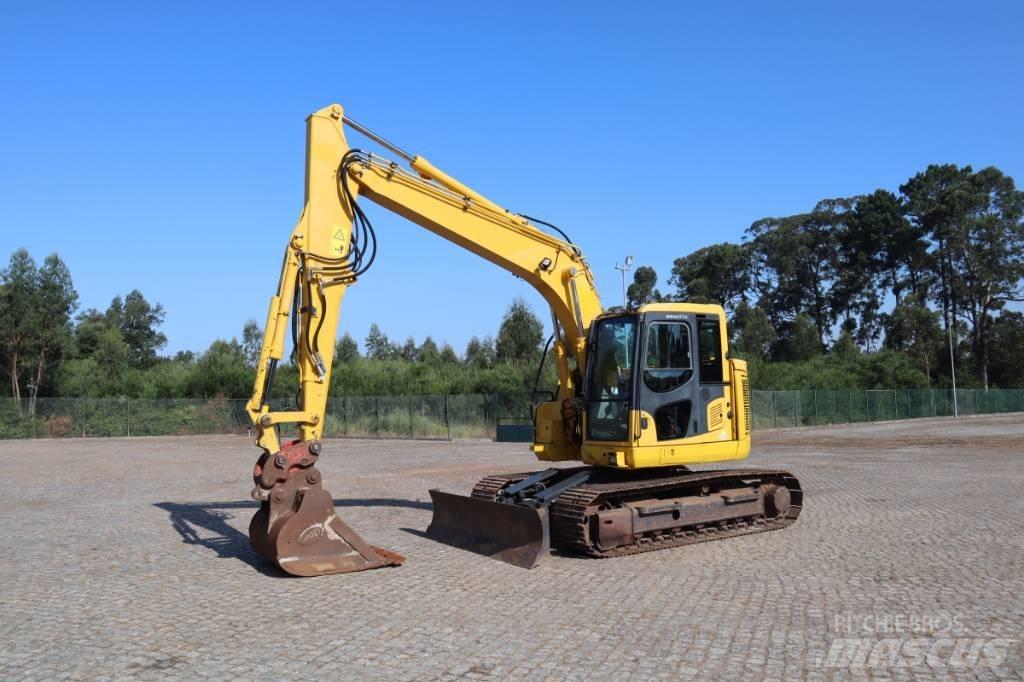 Komatsu PC138US-10 Kāpurķēžu ekskavatori