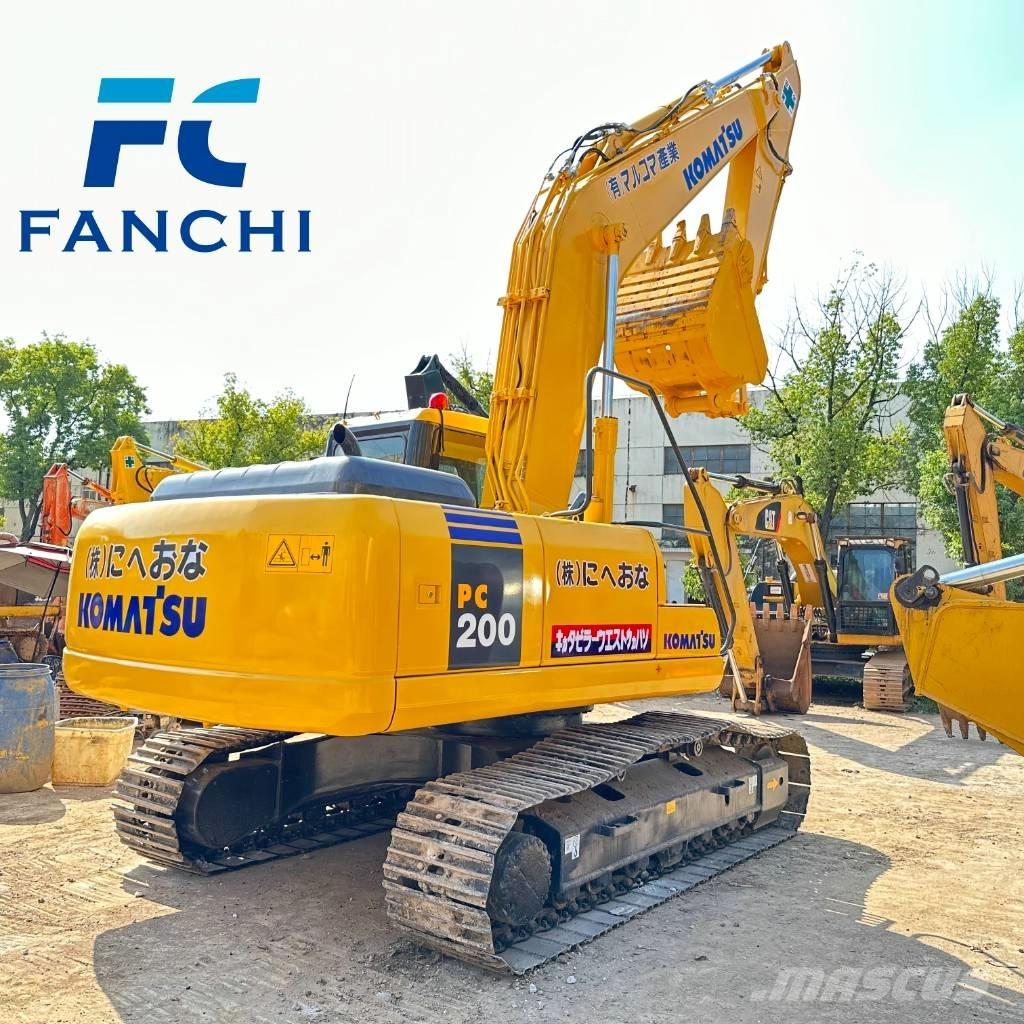 Komatsu PC 200-8 Kāpurķēžu ekskavatori