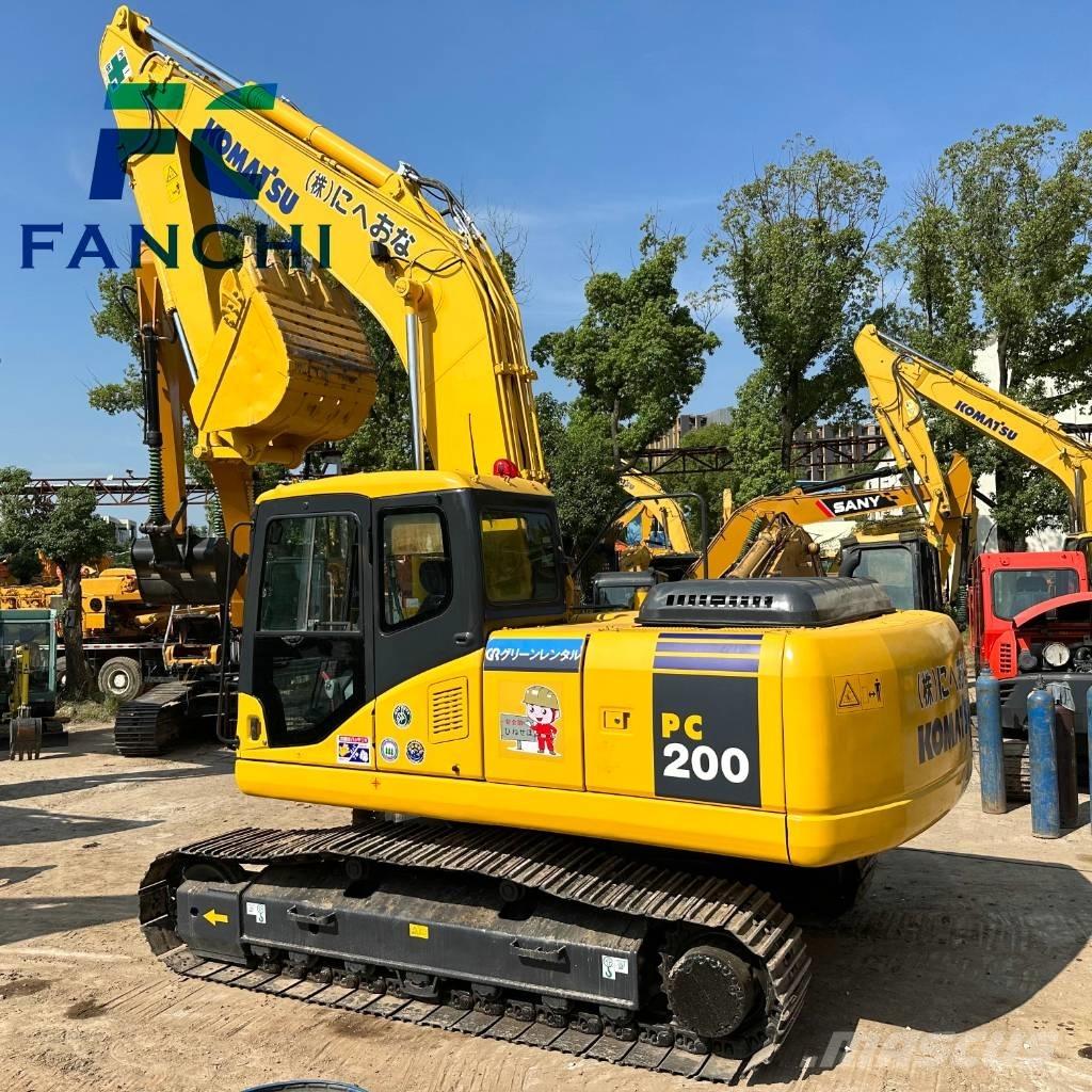 Komatsu PC 200-8 Kāpurķēžu ekskavatori