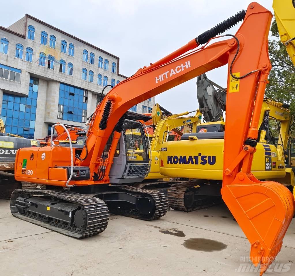 Hitachi EX 120 Kāpurķēžu ekskavatori