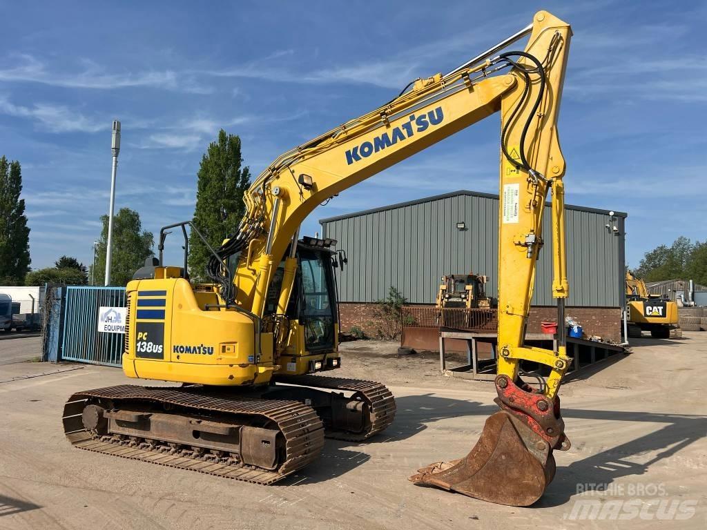 Komatsu PC 138 Kāpurķēžu ekskavatori