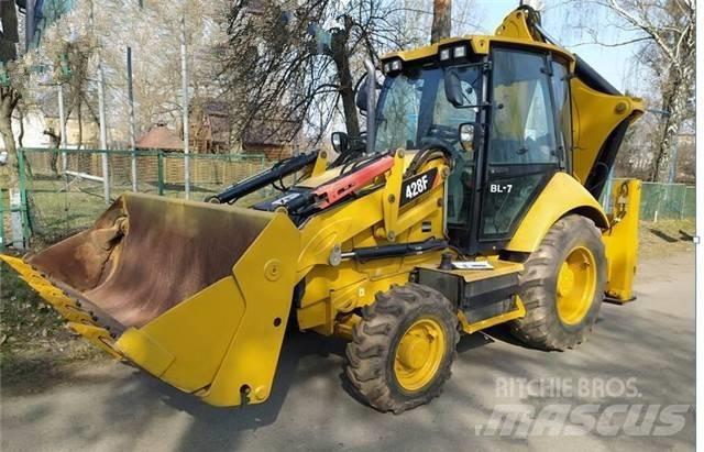 CAT 428 F Ekskavatori-iekrāvēji