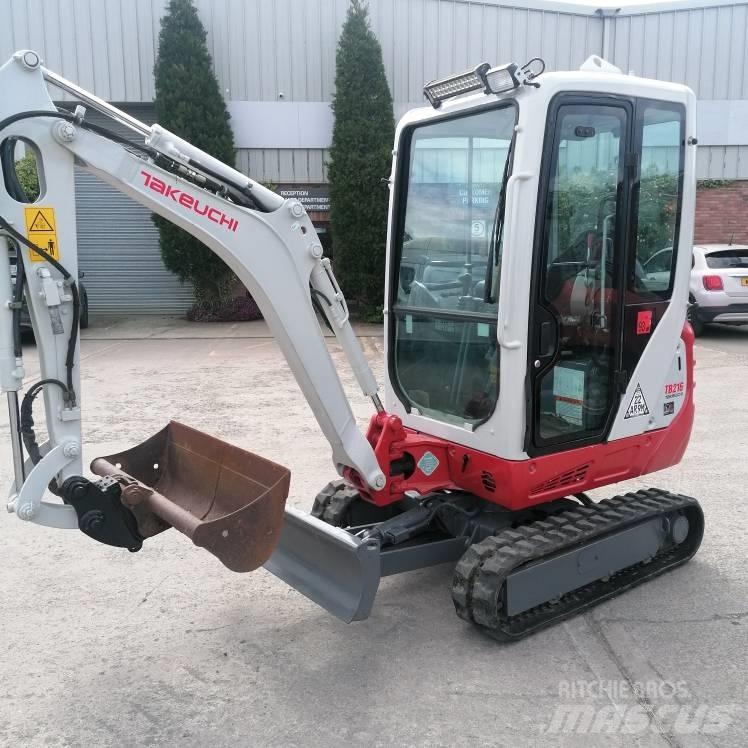 Takeuchi TB216 Mini ekskavatori < 7 t