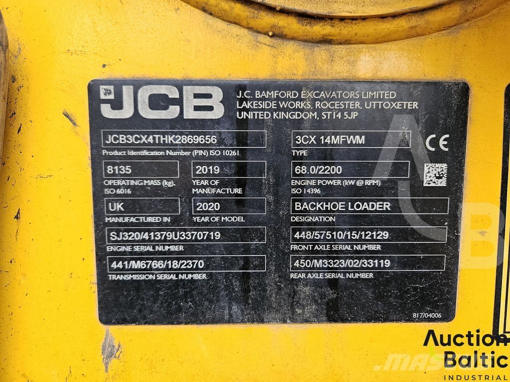 JCB 3 CX Ekskavatori-iekrāvēji