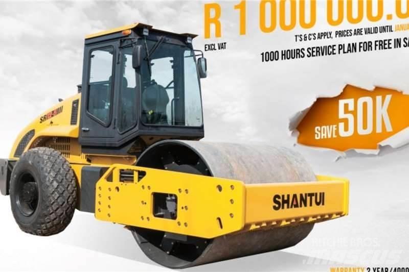 Shantui SR12 5 Kombinētie veltņi