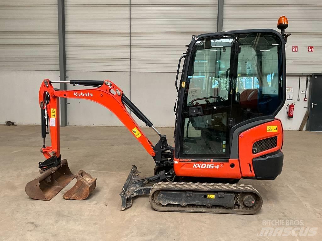 Kubota KX 016-4 Mini ekskavatori < 7 t