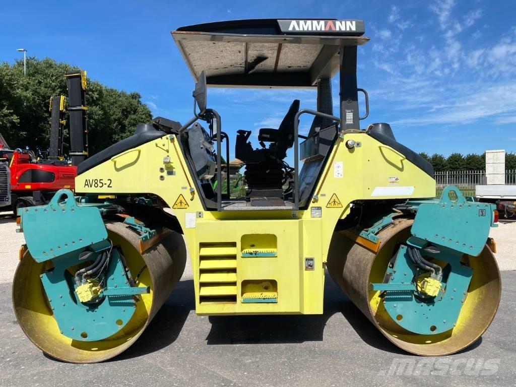 Ammann AV 85-2 Divvalču grunts veltņi