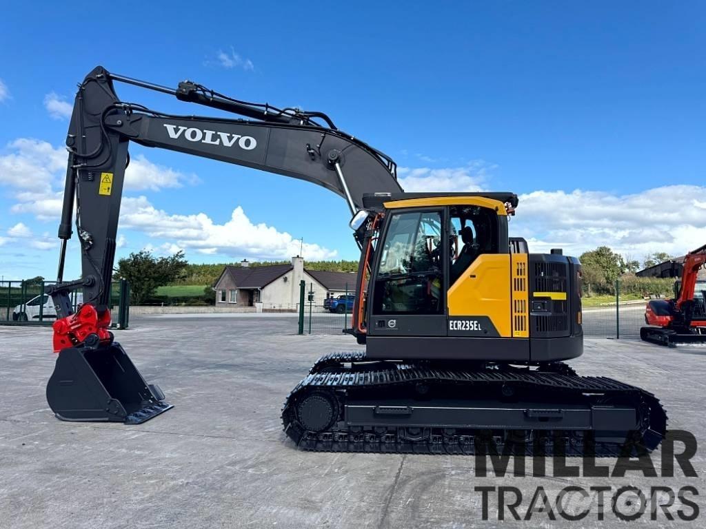Volvo ECR235EL Kāpurķēžu ekskavatori