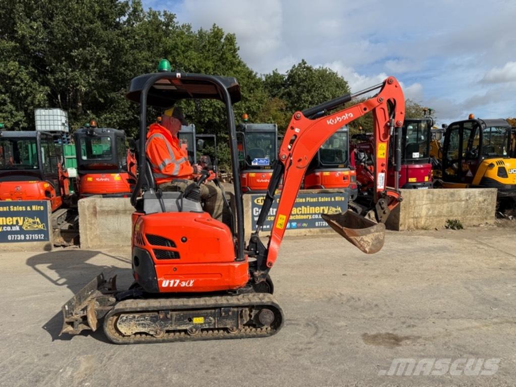Kubota U 17-3 Mini ekskavatori < 7 t