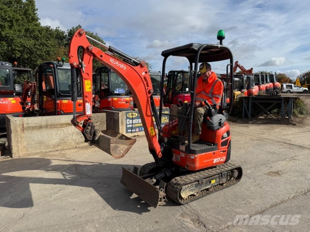 Kubota U 17-3 Mini ekskavatori < 7 t