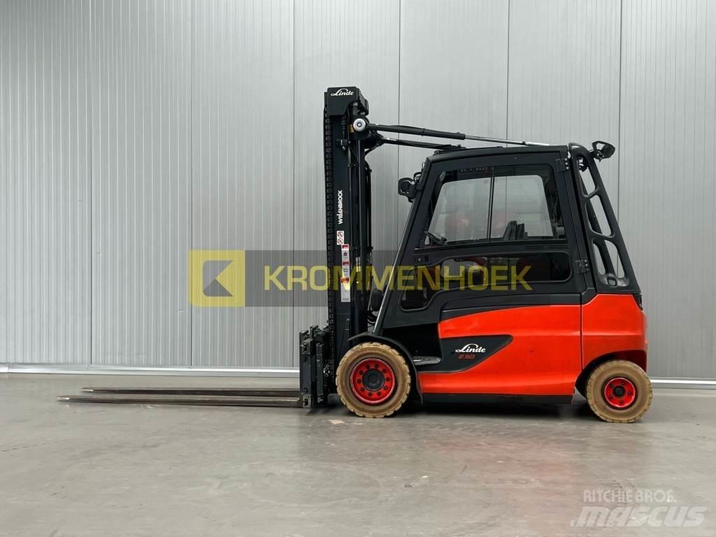 Linde E 50 HL Elektriskie iekrāvēji