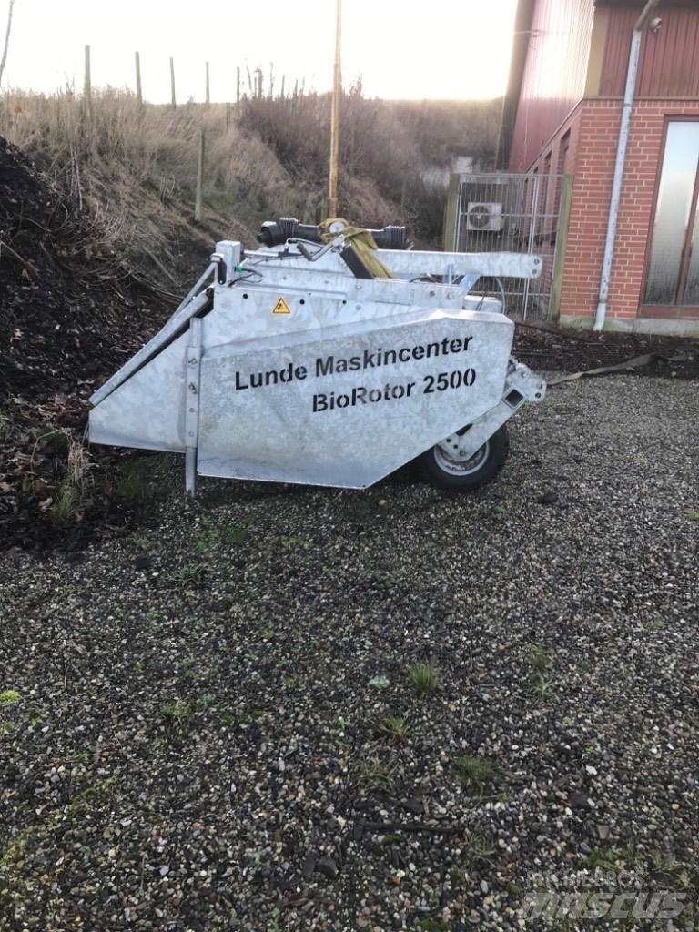  Lunde biorotor 2500 Cita augsnes apstrādes tehnika un papildaprīkojums