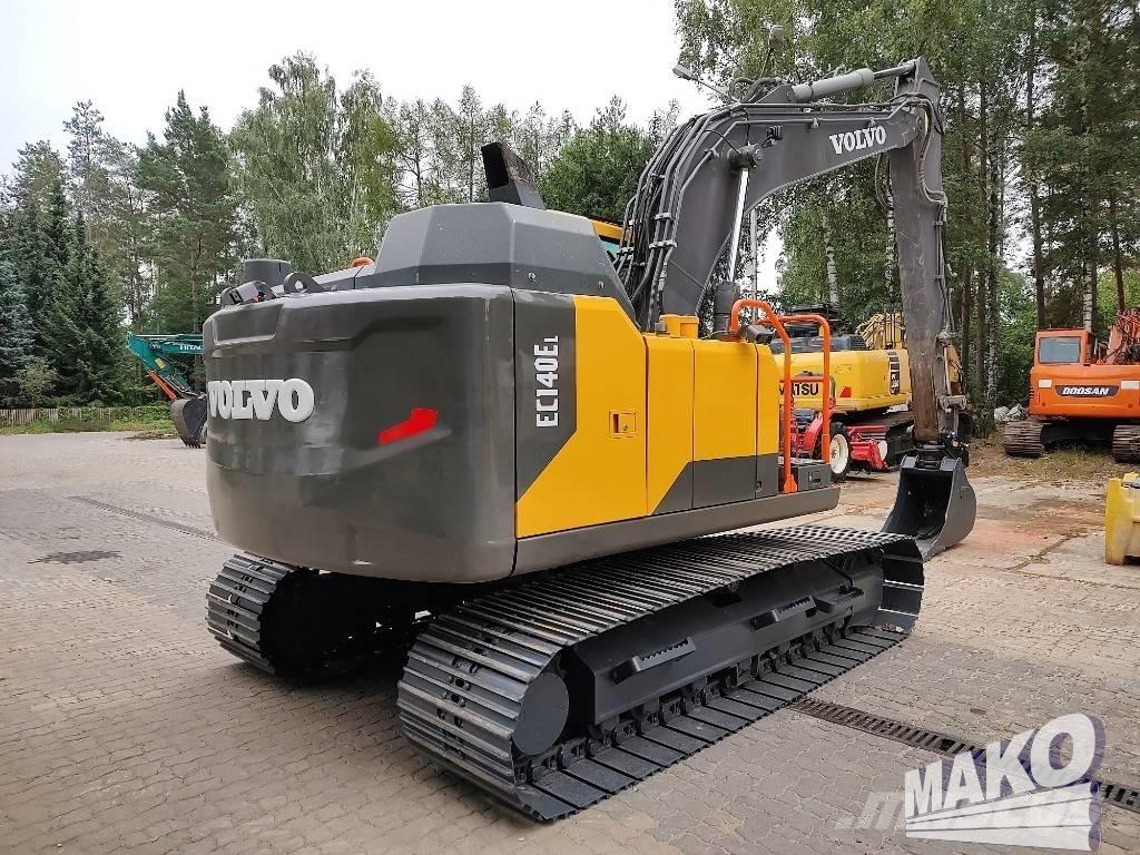 Volvo EC 140 EL Kāpurķēžu ekskavatori