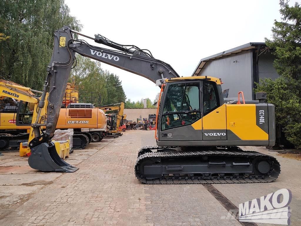 Volvo EC 140 EL Kāpurķēžu ekskavatori
