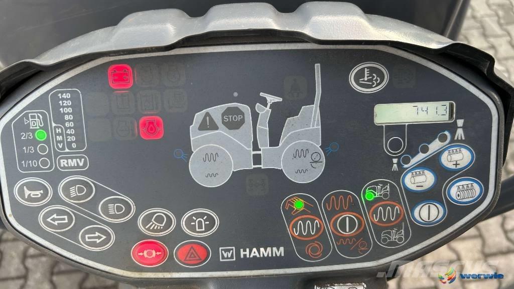 Hamm HD 14i VT Kombinētie veltņi