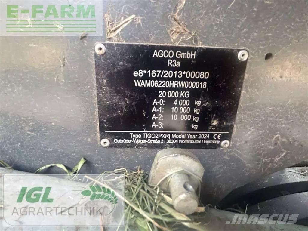 Fendt tigo 60 pr Citas piekabes