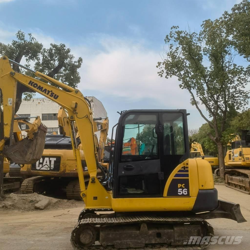Komatsu PC56 Kāpurķēžu ekskavatori