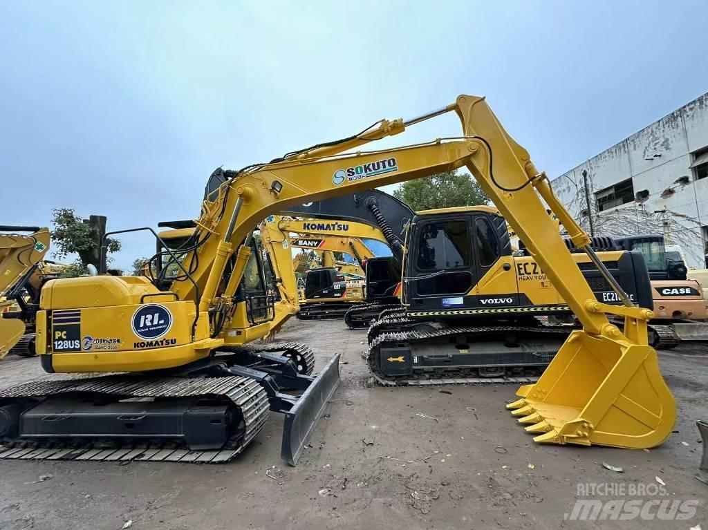 Komatsu PC 128 Kāpurķēžu ekskavatori