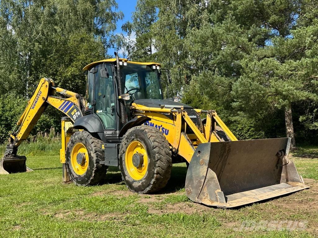 Komatsu WB 97 S-8 Ekskavatori-iekrāvēji