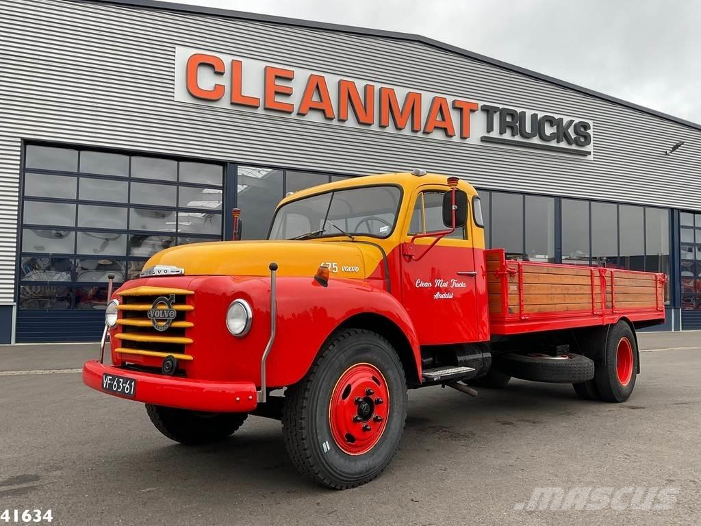 Volvo L 475 Platformas/izkraušana no sāniem
