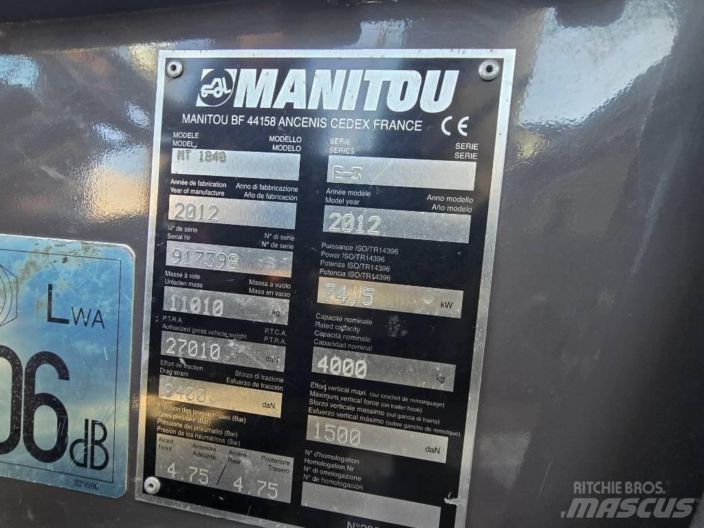 Manitou 1840 Teleskopiskie manipulatori