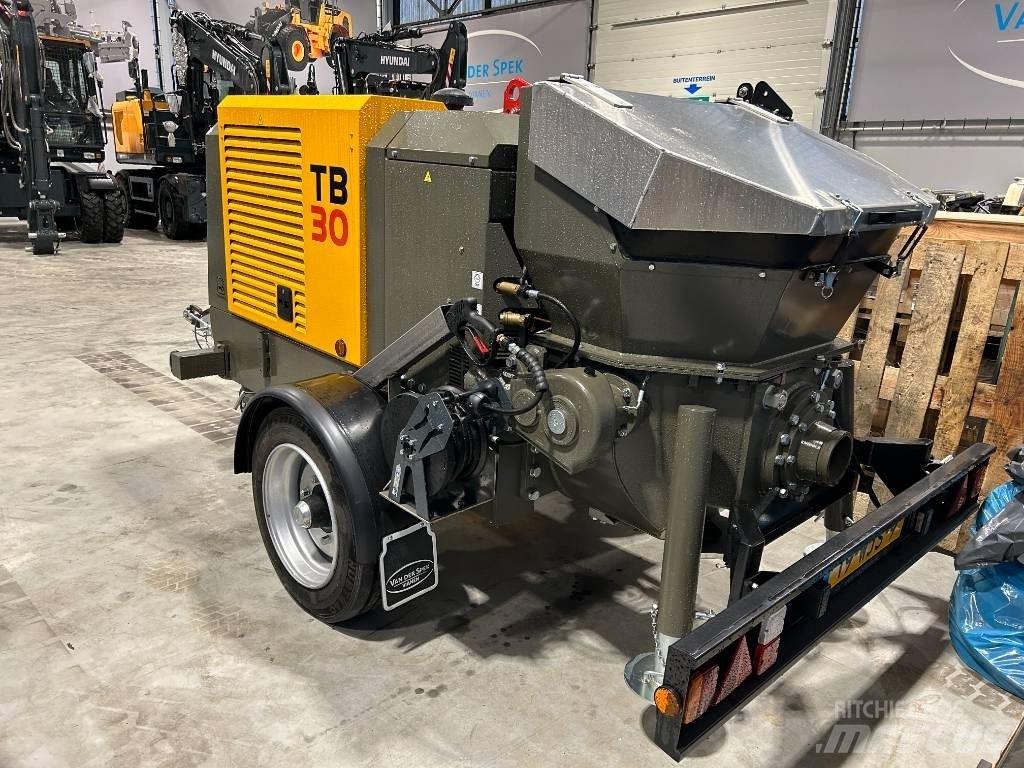Turbosol TB30/T Kravas mašīna- betona sūknis