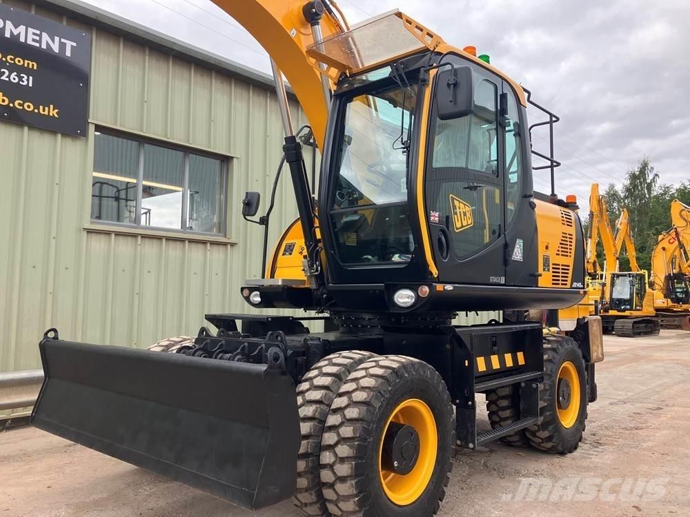 JCB JS145W Ekskavatori uz riteņiem